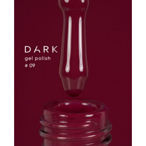 Dark gel polish 09, 6 ml